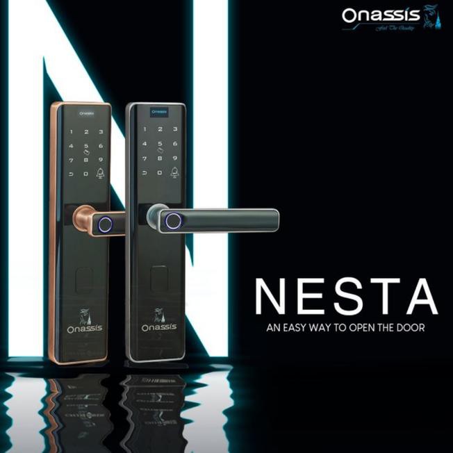 Kunci pintu Digital Onassis Nesta | Digital lock Onassis | Bellucci