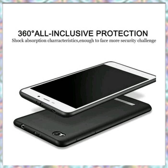 Tempered Glass Xiaomi Redmi Softcase Xiaomi Redmi ~ Softcase Black Matte Xiaomi Redmi 1S 2 2S 2Pro