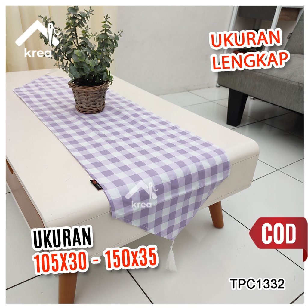 Taplak Meja / Table Runner Ukuran 105x30 - 150x35 TPC1332