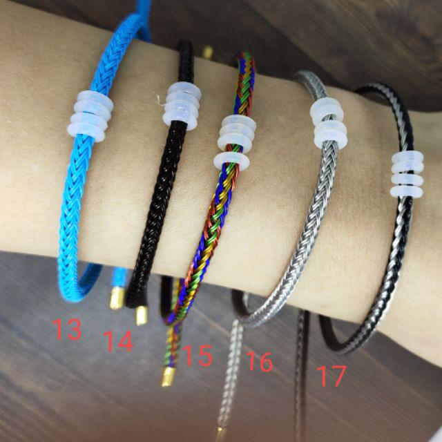 FIFI FASHION Gelang tangan wanita  Korea Mode Kreatif  Tali kawat Gold Disesuaikan (1-17) 12#-16