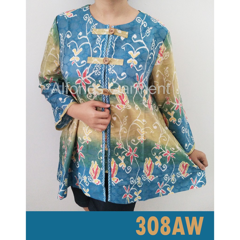 Blouse Batik Wanita, Batik Keraton 308AW