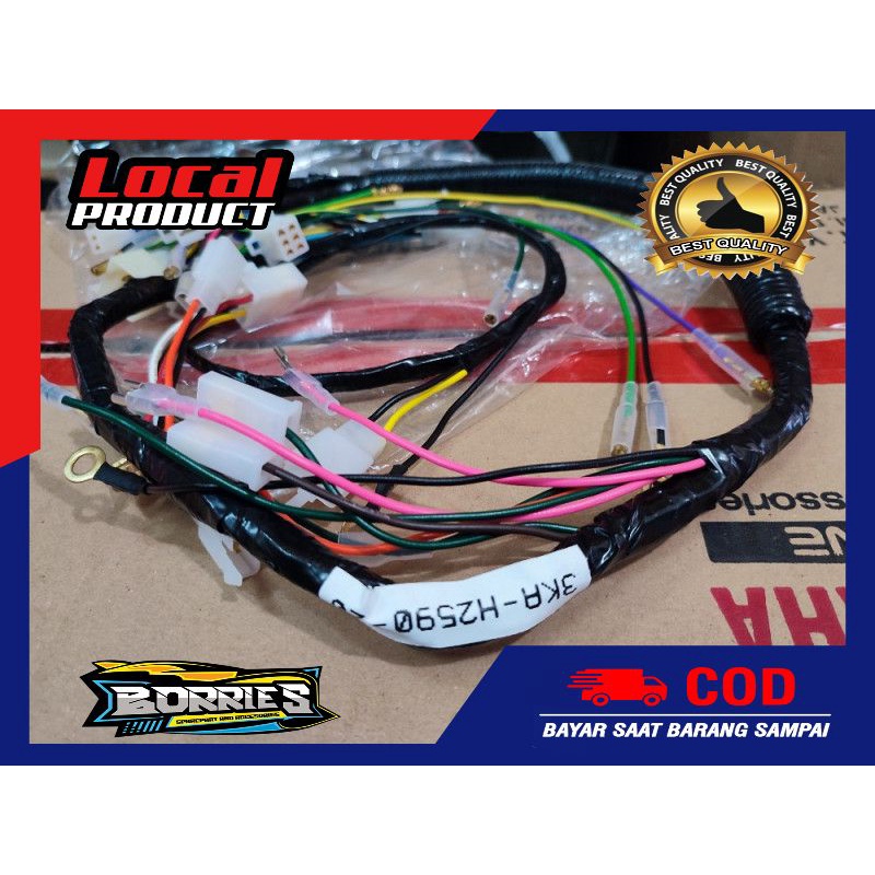 KABEL BODY WIRING HARNESS RX KING PRUTUL BYANGKEROK STYLE BANDUNG STYLE