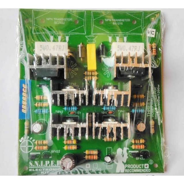 Driver power amplifier mono 3 tingkat 1000watt