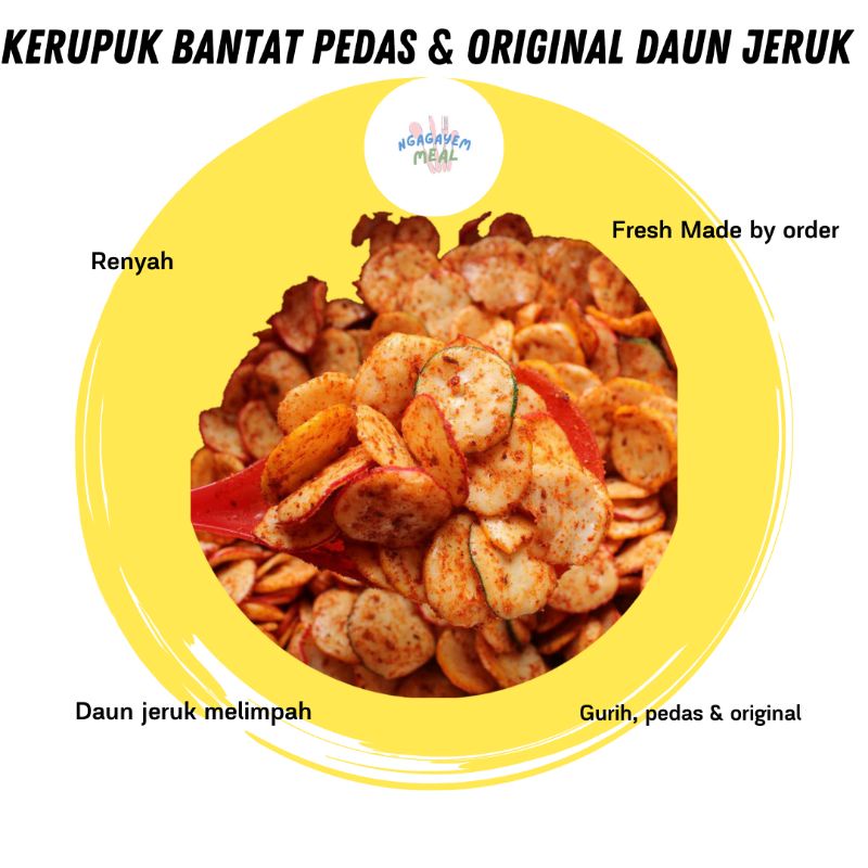 

Kerupuk Bantat (Cikruh) Daun Jeruk