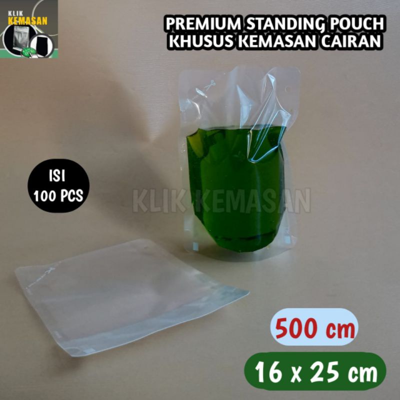 ISI 100 PLASTIK CAIRAN 500ML/KEMASAN MINYAK GORENG LOTION SABUN CAIR