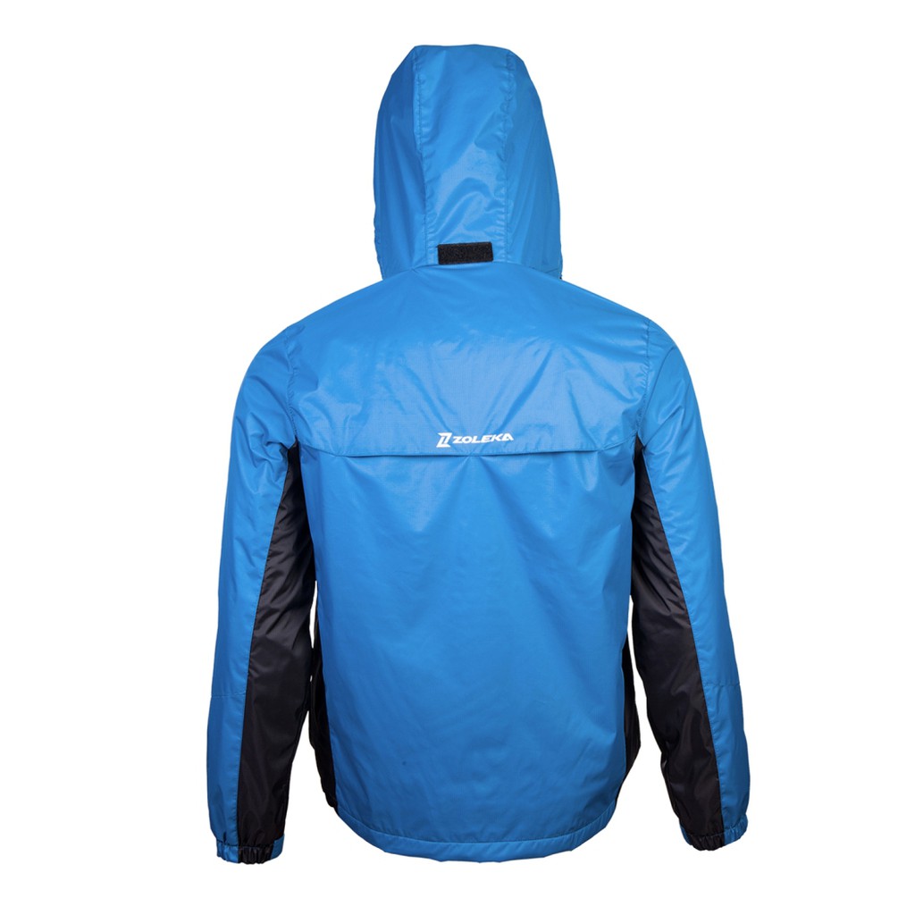 ZOLEKA Picollo Jaket Motor Packable Tahan Angin Anak - Blue Black-2