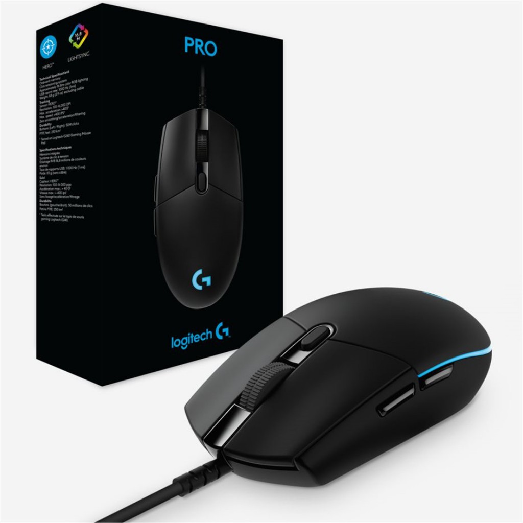 Mouse Logitech G Pro HERO Gaming Mouse Original - Garansi resmi 1 Tahun