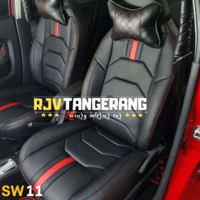 sarung jok mobil  agya