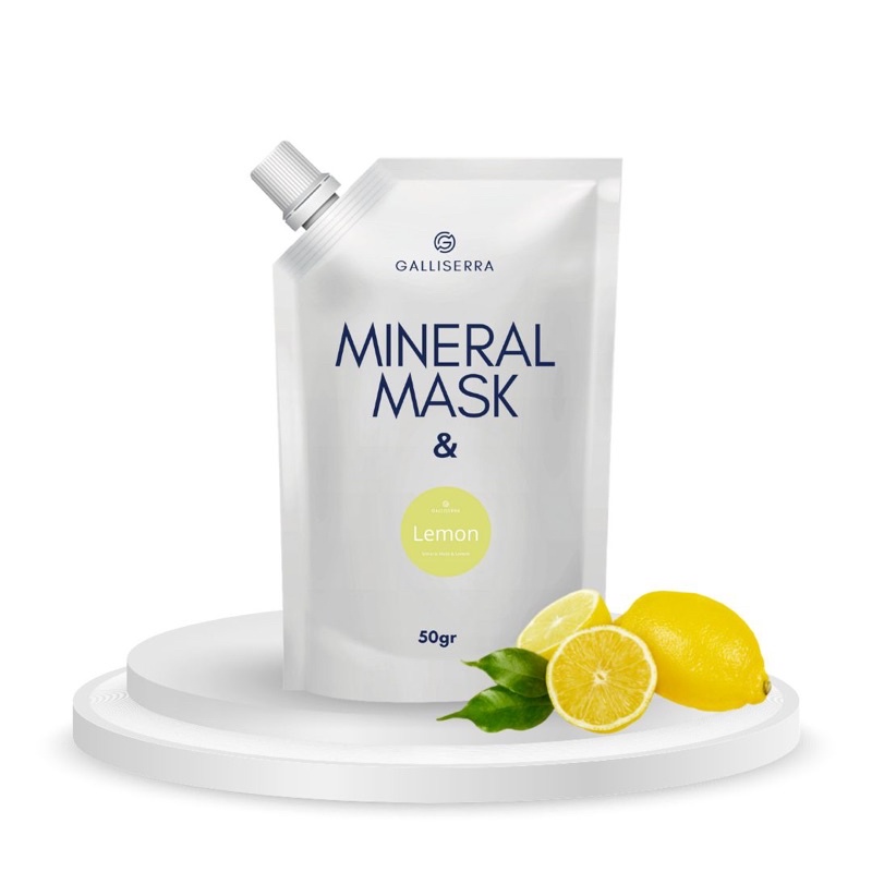 GALLISERRA MINERAL MASK & LEMON MENCERAHKAN KETIAK