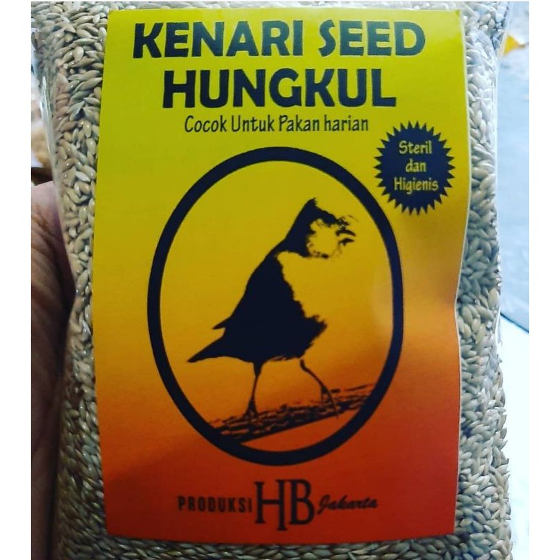 kenariseed murni polos sangrai pakan kenari
