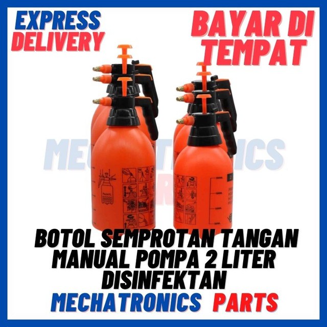 [HDT-9008] HAND SPRAYER BOTOL SEMPROTAN TANGAN MANUAL POMPA 2 LITER DISINFEKTAN