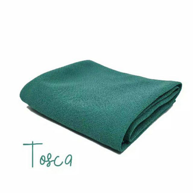 (200cmx75cm) Jilbab pashmina jumbo diamond premium / pashmina syari diamond / jilbab cantik panjang-tosca