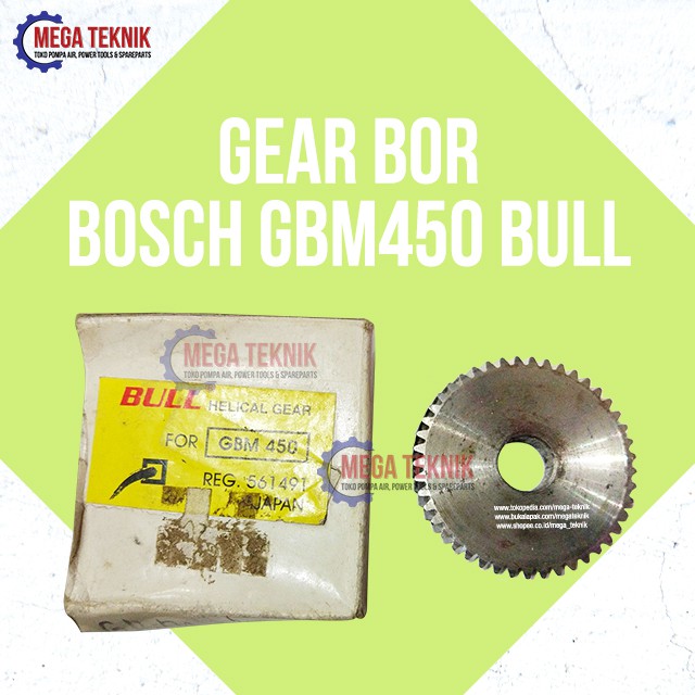Gear Mesin Bor Bosch GBM450 Bull