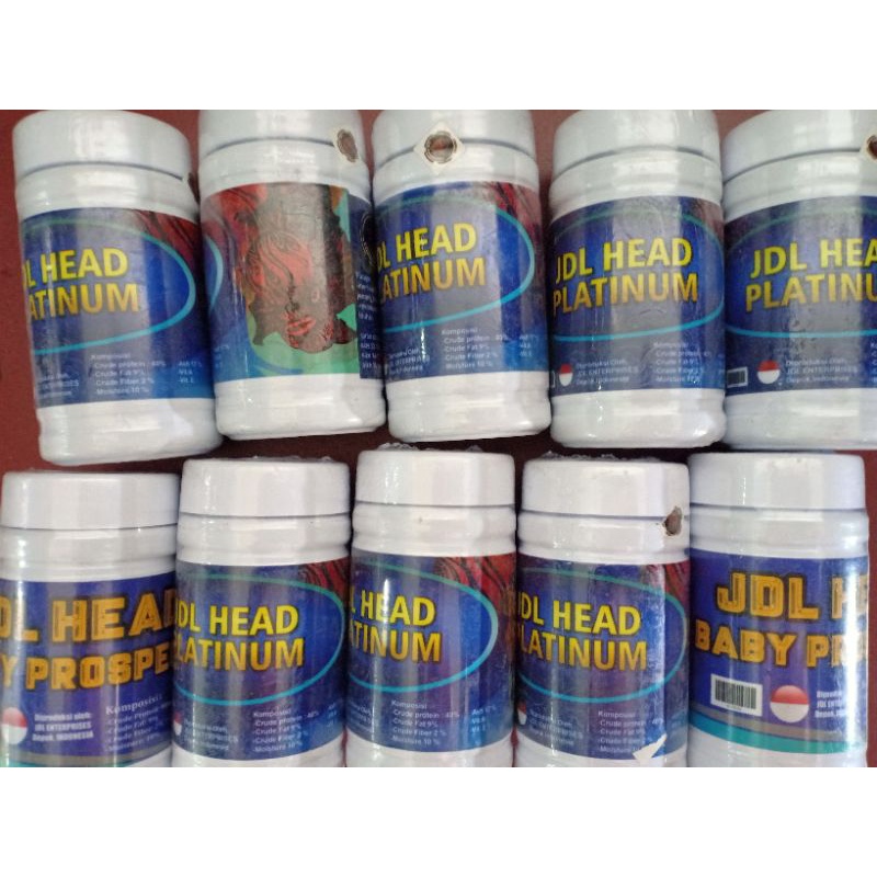 Jdl head platinum pellet louhan kemasan terbaru. Jdl original