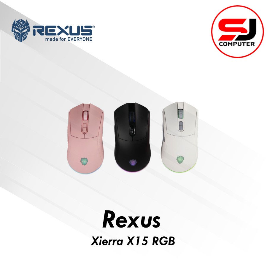 Mouse Gaming Rexus Xierra X15 RGB X-15