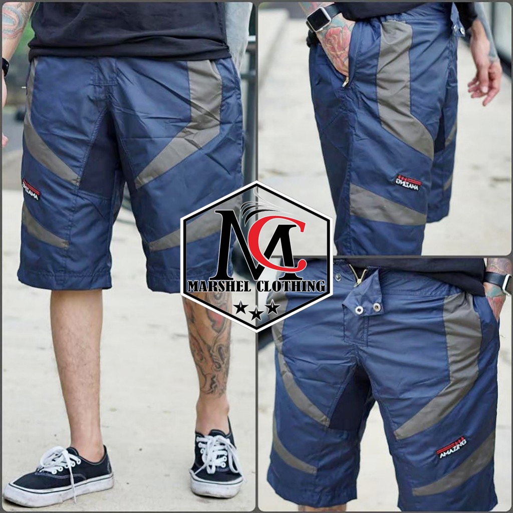 RCL - Celana Pendek Amazing 002 / Celana Cargo Waterproof / Celana Kargo Pendek Murah M.L.XL