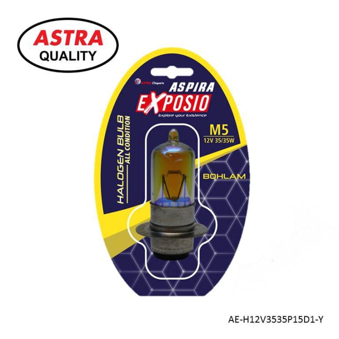 Lampu Bohlam Depan All Condition - Grand Karisma Supra X 125 Exposio Asli Aspira AE-H12V3535P15D1-Y