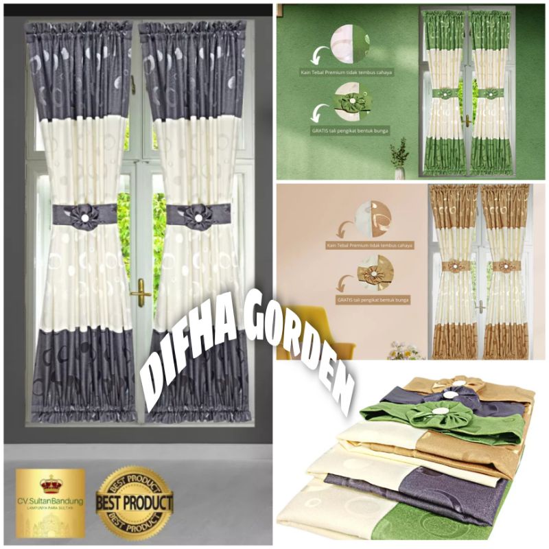 Jual Gorden kupu Minimalis Tirai Kupukupu Jendela Minimalis Gorden