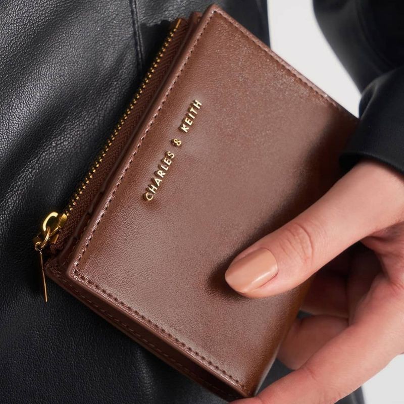 10.10 SALE | CK Mini Top Zip Small Wallet