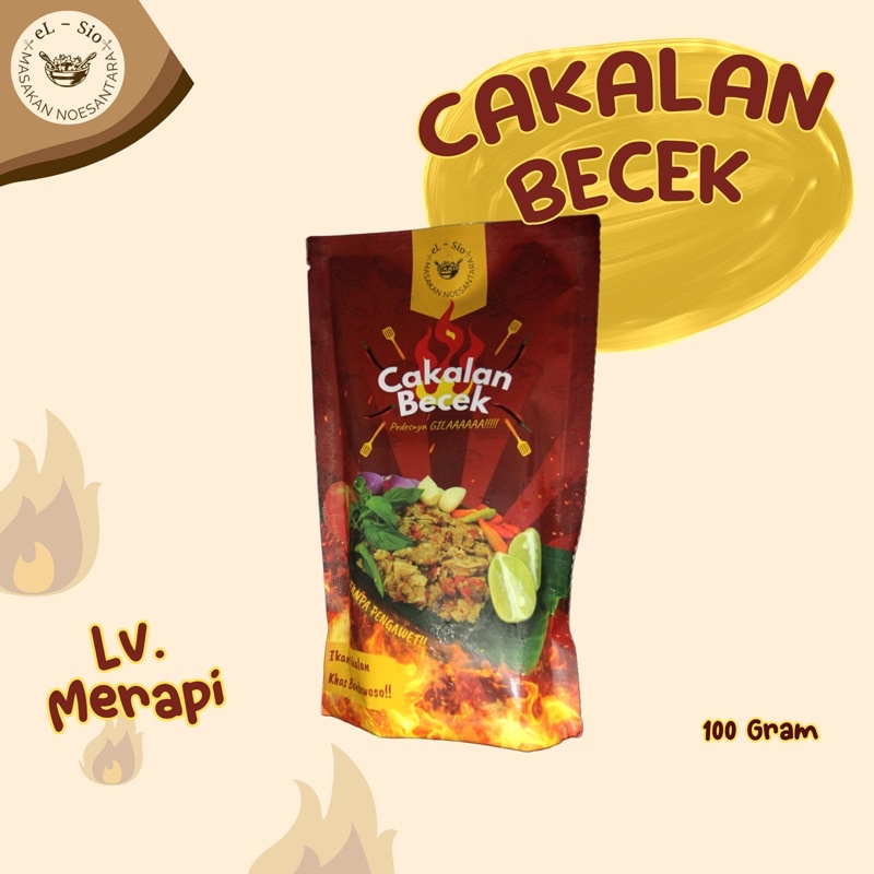

Ikan Suwir - Cakalan Becek Elsio Lv. Merapi (100gr)