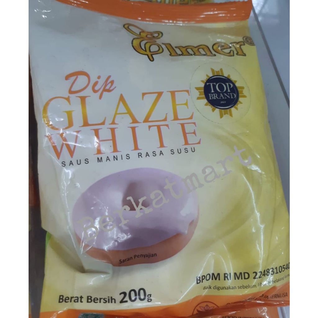Glaze Elmer 200 gr - SUSU - MILK - WHITE