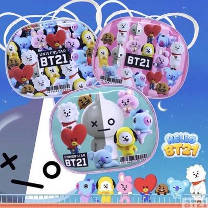 Dijual Murah Tas Selempang BT21 Bangtan Boys Tas Selempang Anak BT21 Bahan Mika Tebal ➦➩ ← 91