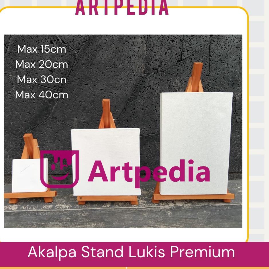

Ready Easel Stand Lukis / Stand Lukis 10cm 15cm 20cm 30cm 40cm / Easel lukis premium 70 ➥