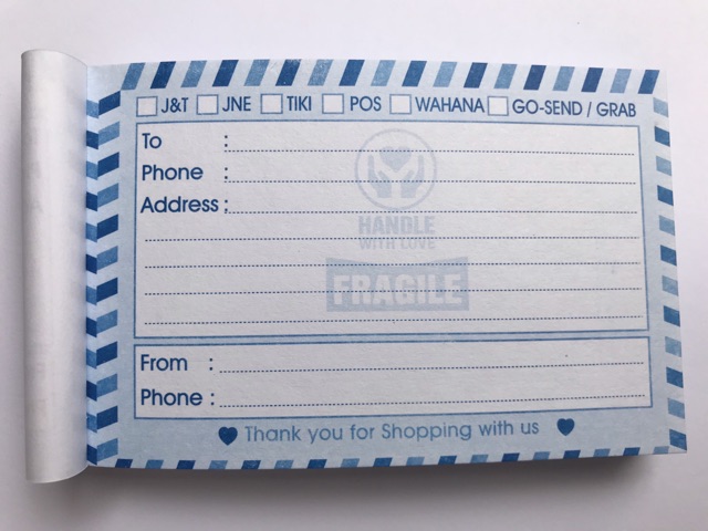 Label Pengiriman Online 100lembar (Ready Stok)