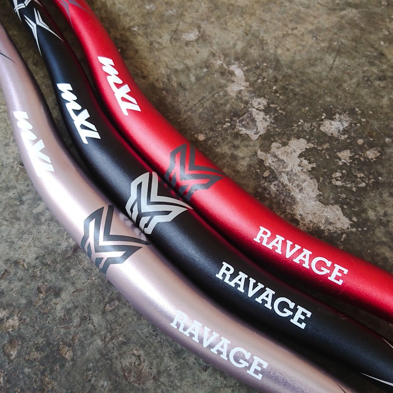 Handlebar Stang MXL Ravage Sepeda MTB Oversize 31.8 x 760 mm Rise