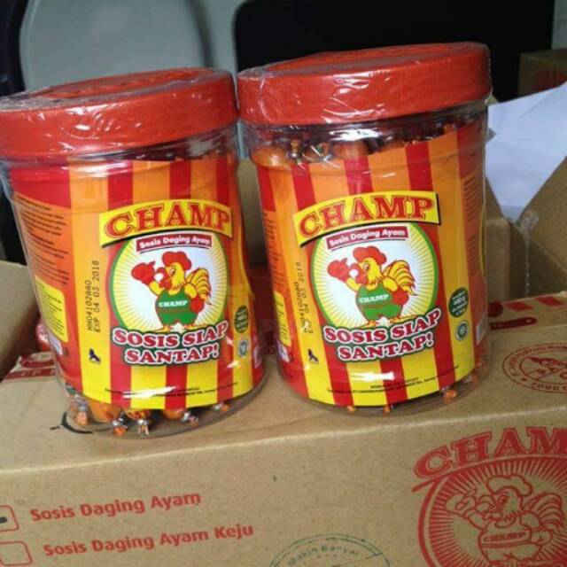 

Sosis CHAMP siap santap beli 1 gratis 1