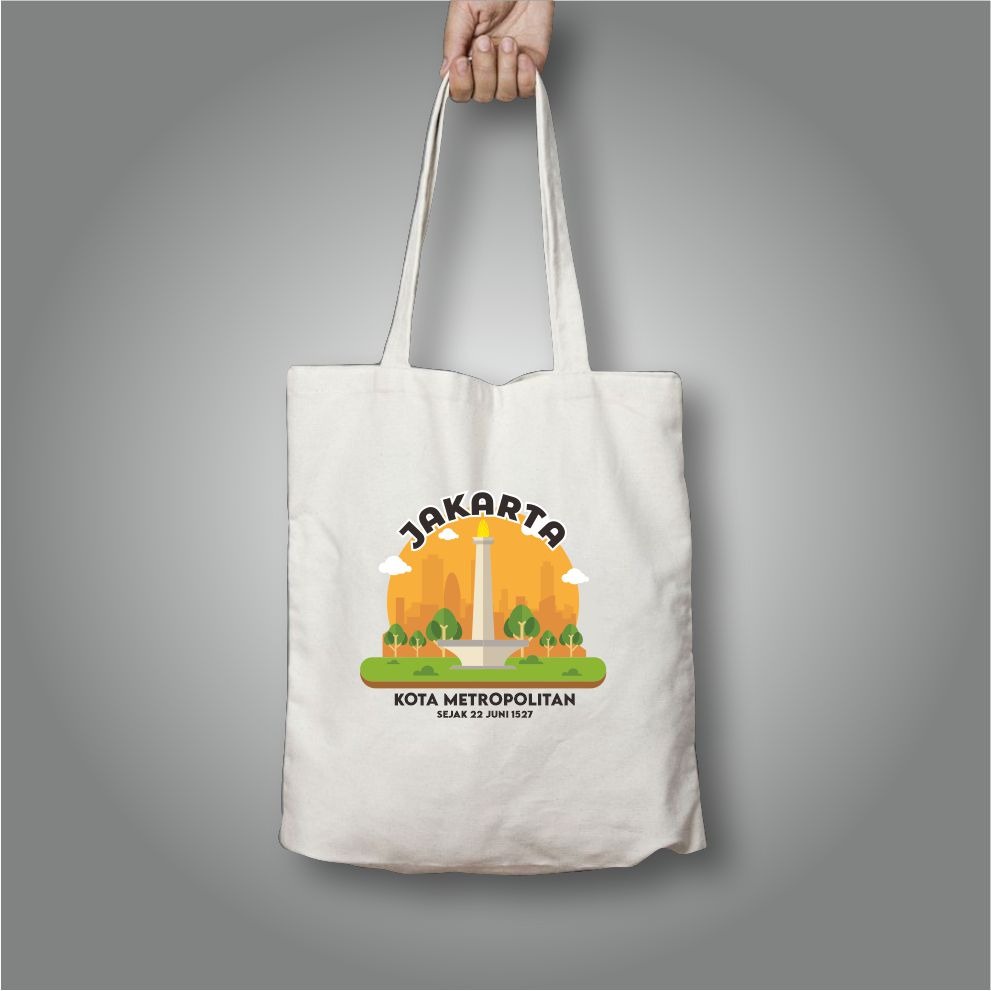 TOTEBAG RESLETING BLACU PREMIUM BAHAN CANVAS