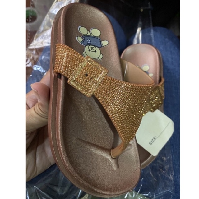 Sandal Jepit Gliter Anak 869