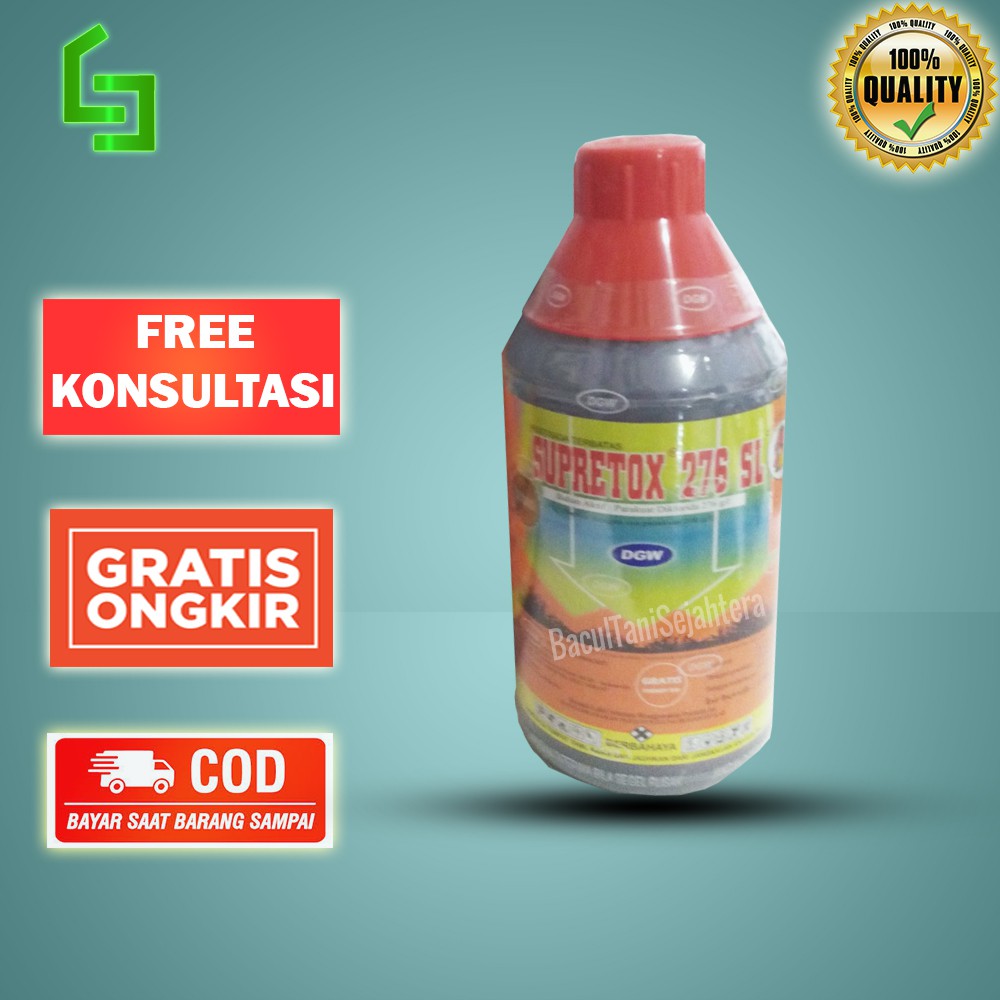 SUPRETOX 1 LITER 1 L Supretox 276 SL herbisida kontak