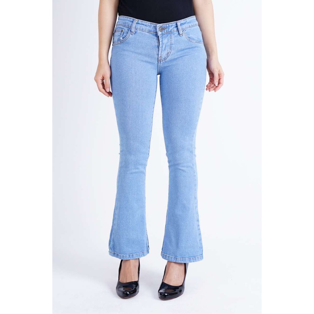 Celana Cutbray Jeans Highwaist Cutbray Street Pinggang Tinggi