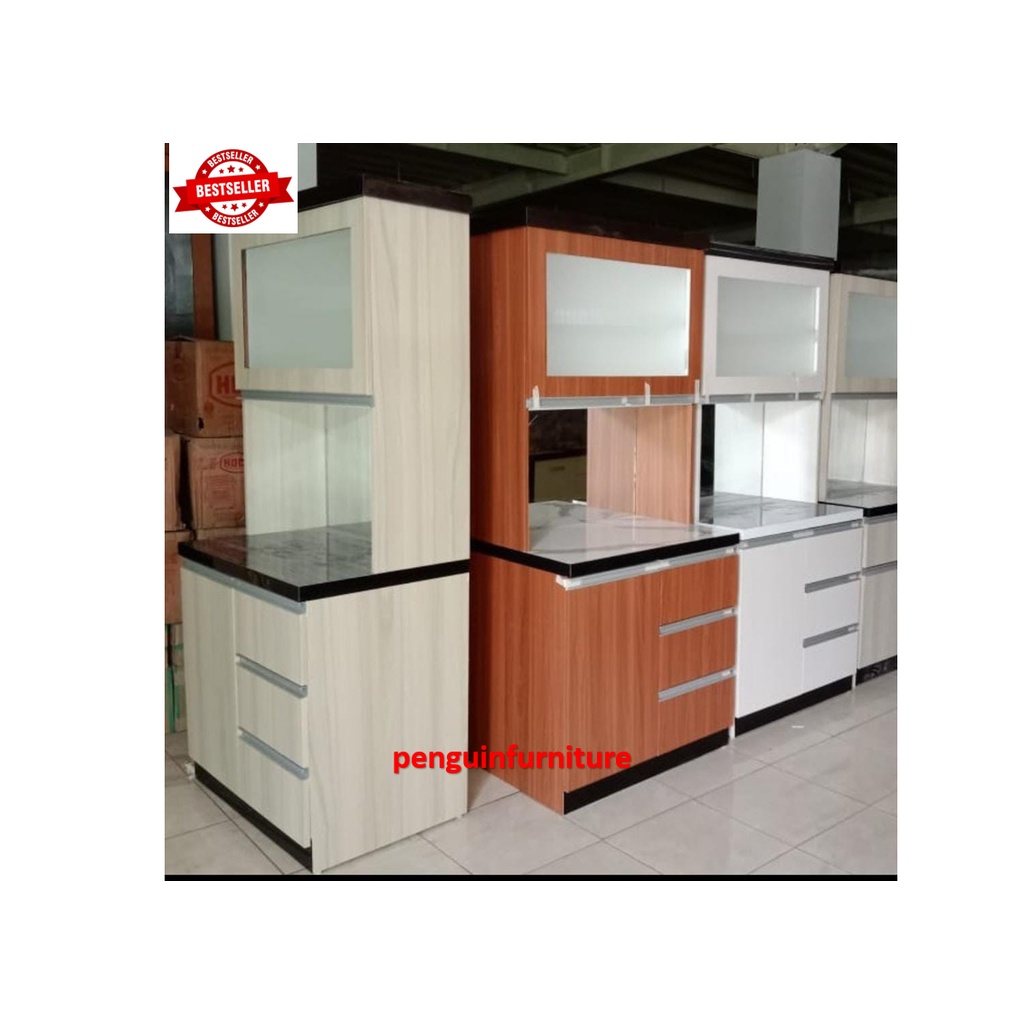 LEMARI SAYUR/RAK PIRING 2 PINTU MINIMALIS HPL/FREE ONGKIR MAX 35KM