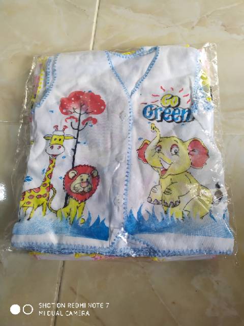 Baju bayi lengan putung harga grosir