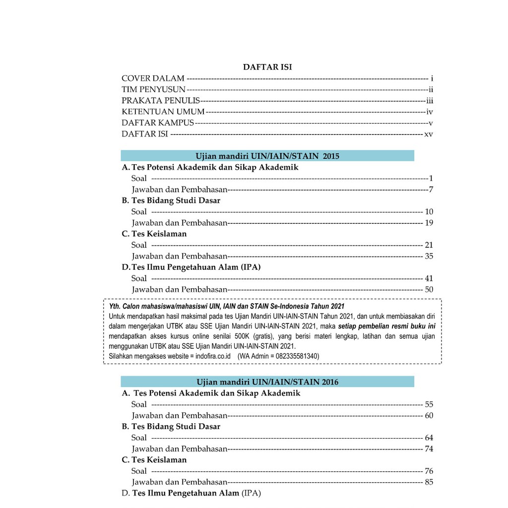 Contoh Soal Ujian Sppi  Jawaban Latihan Soal Sertifikasi Revisi Docx