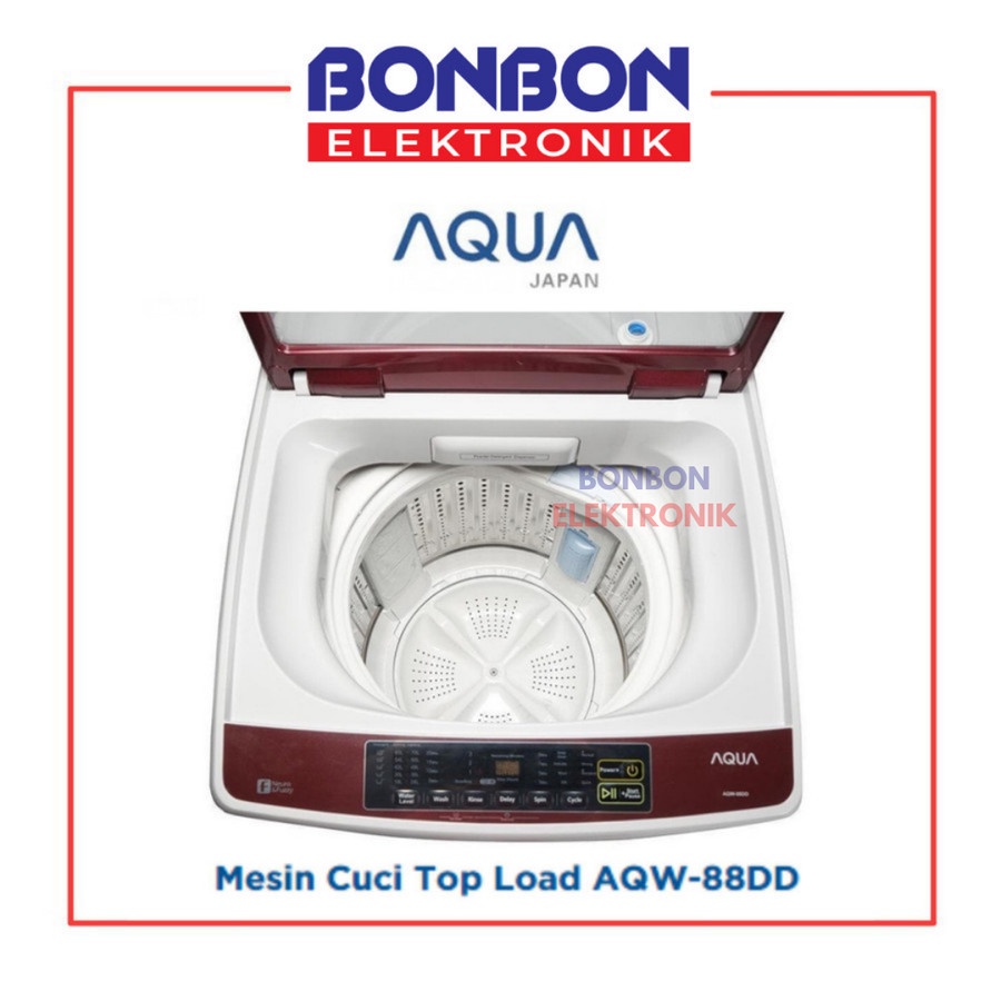 AQUA Mesin Cuci Top Loading 8KG AQW-88DD / AQW 88 DD