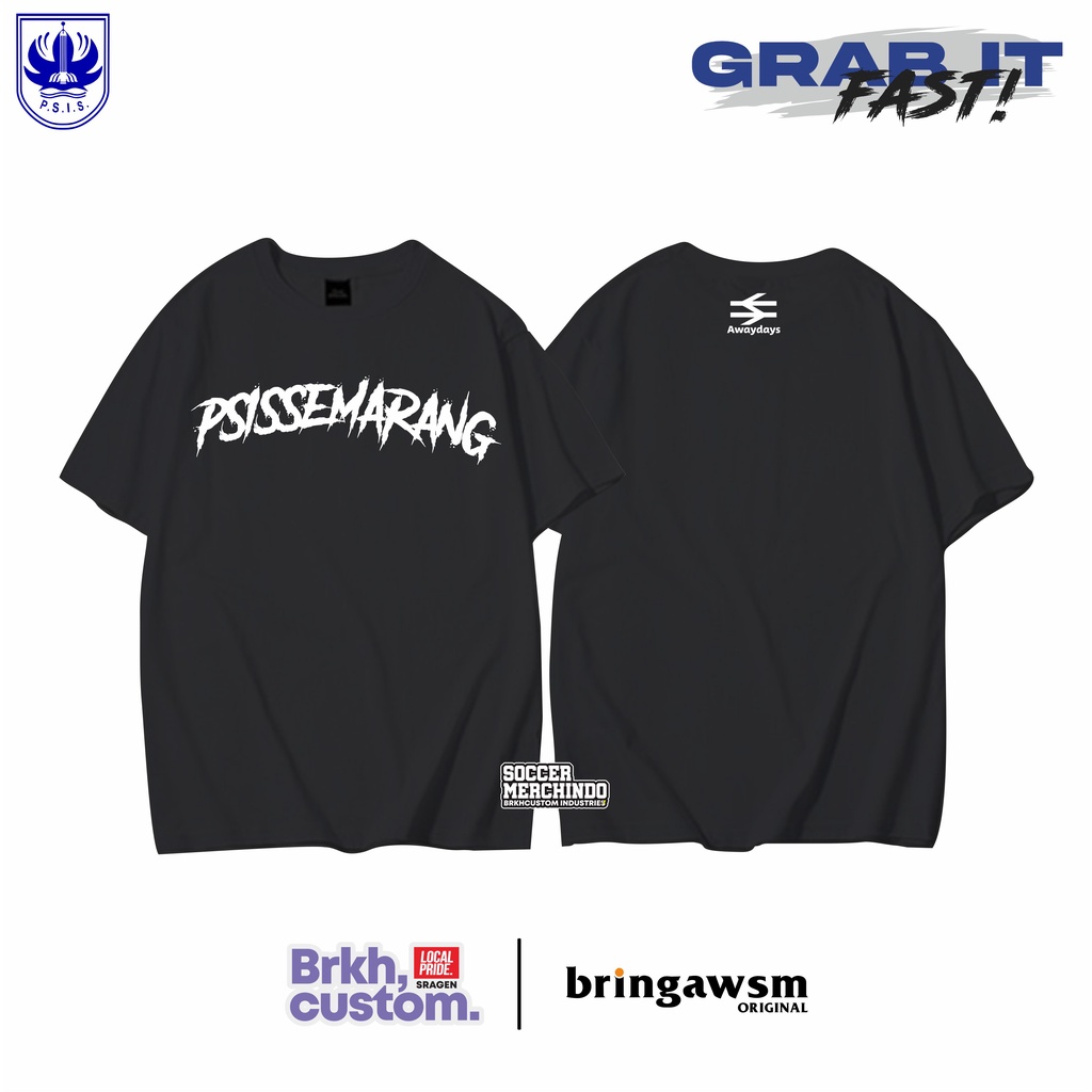 KAOS PSIS SEMARANG STREET A1 KAOS CASUAL KAOS SUPORTER KAOS BOLA KAOS DISTRO KAOS AWAYDAYS BRKHCUSTOM