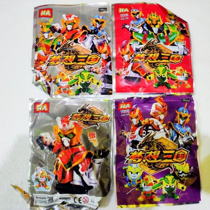 mainan bricks rakit anak / robot sachet / mainan anak murah
