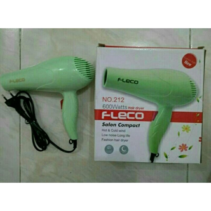 Cod Pengering Rambut Hair Dryer Fleco 212 Hotcold