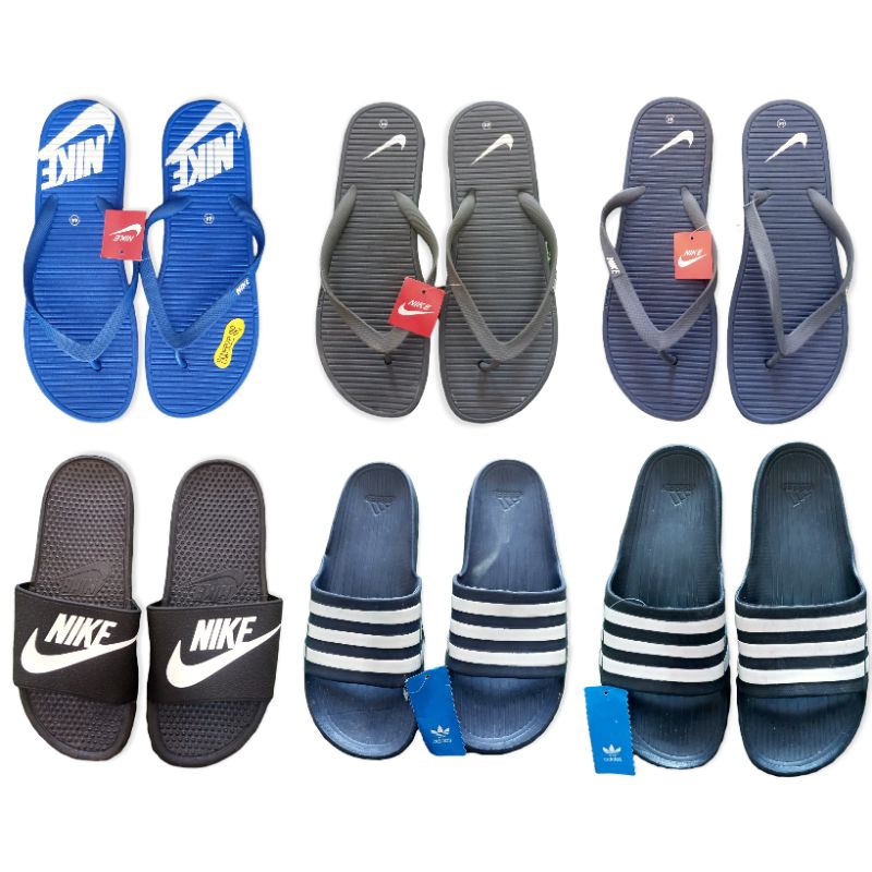 [COD] Sandal Santai | Sendal Pria | Selop Laki-Laki | Slop Nike | Sandal Nyaman | Sandal Slip | Sendal Masuk {OBRAL}