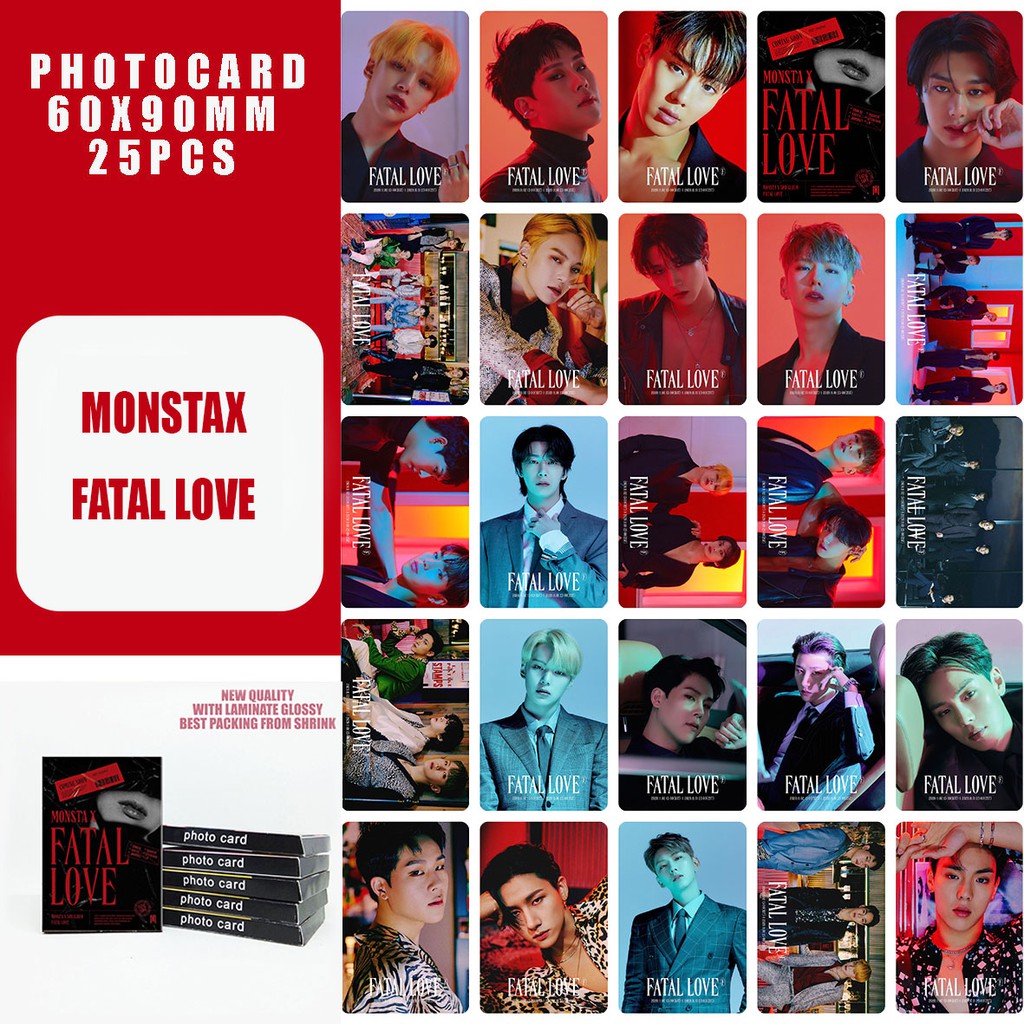 Photocard monstax 1pack isi 25pcs