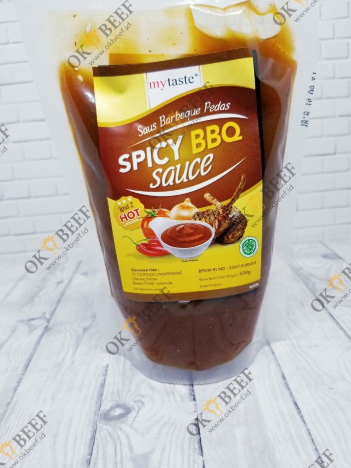 

[Saus] Barbeque Sauce Spicy My Taste Saos BBQ Spicy 500Gram 500 Gram