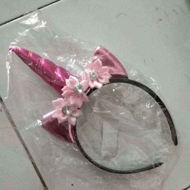 Bando unicorn bunga cantik murah