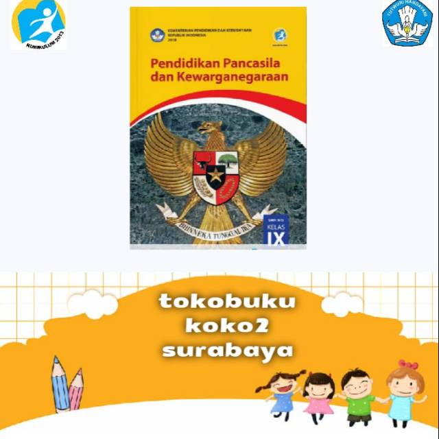 BUKU PAKET PPKN SMP KELAS 9 K13 REVISI 2018