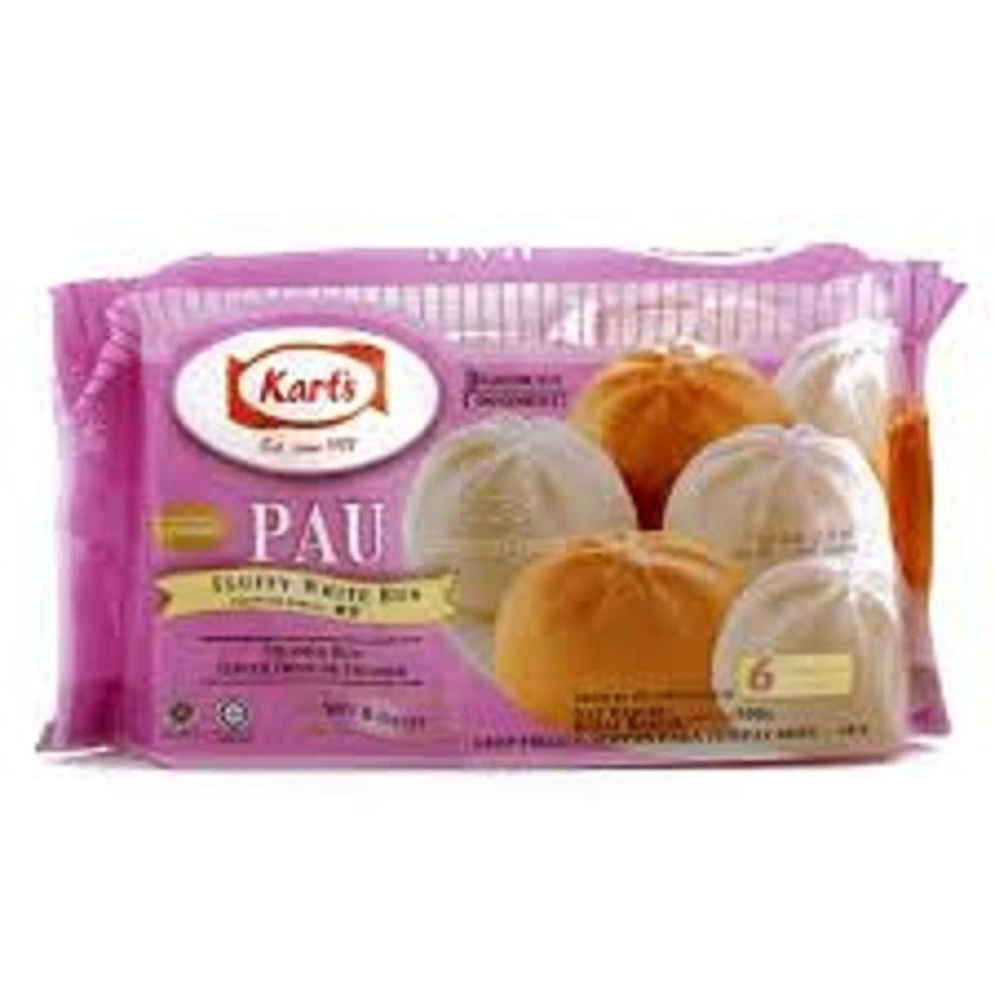 

karts pau plain white bun 300gram 13 pcs