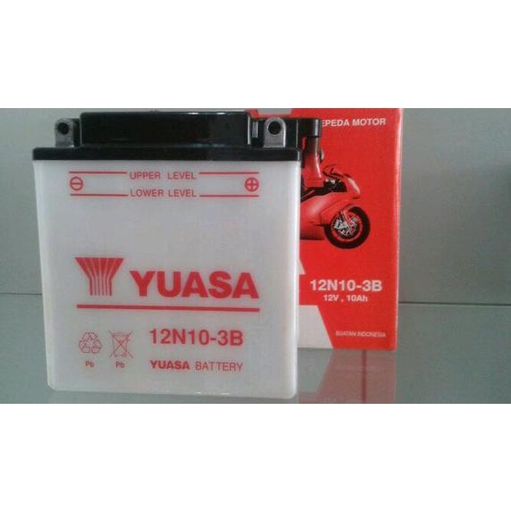Aki Yuasa 12N10-3B 12 Volt 10 Ah Binter Mercy Vespa Excel Genset