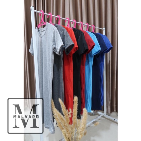 MAL-Dress Two Tone / Dress Salur Wanita / Daster Wanita