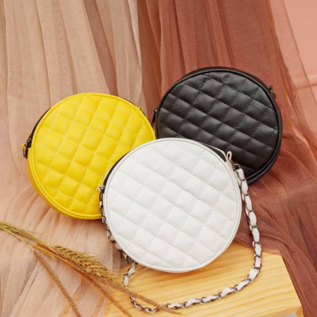 MODEL TAS WANITA TERBARU BULAT JAIT TAS WANITA KEKINIAN